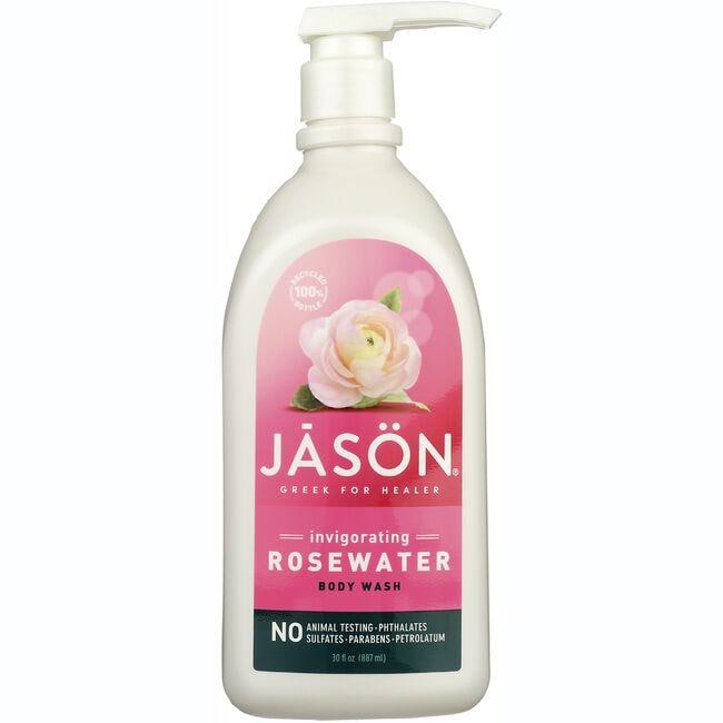Jason Invigorating Rosewater Body Wash 30 fl oz Liquid