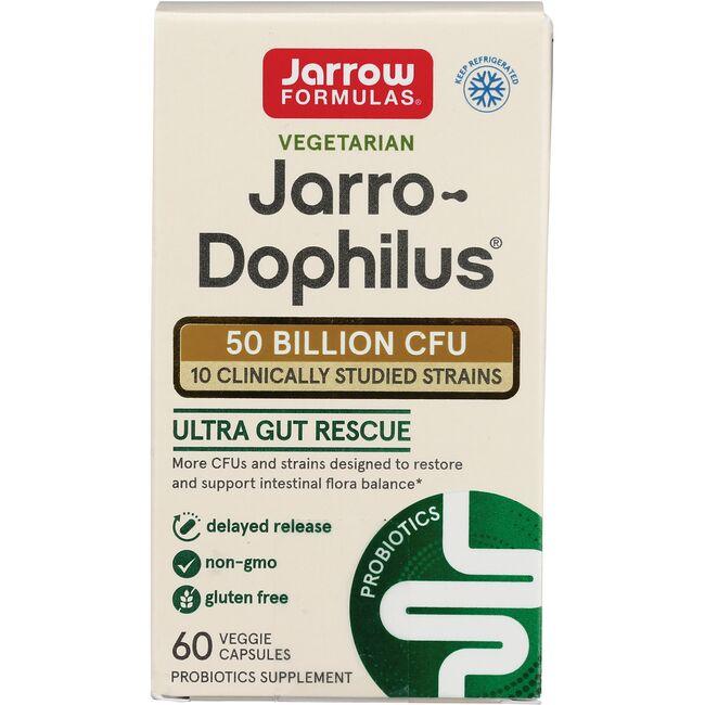 Jarrow Formulas, Inc. Jarro-Dophilus Ultra Supplement Vitamin 50 Billion CFU 60 Veg Caps Probiotics