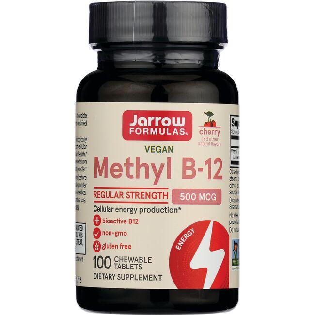 Vegan Methyl B-12 Regular Strength - Cherry