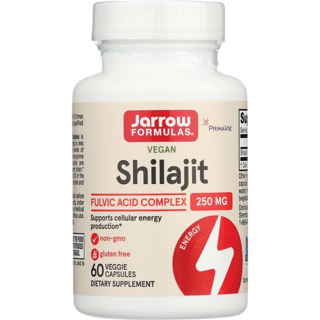 Jarrow Formulas, Inc. Vegan Shilajit Vitamin | 250 mg | 60 Veg Caps
