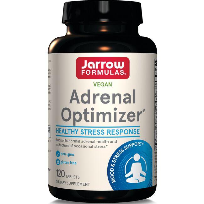 Jarrow Formulas, Inc. Vegan Adrenal Optimizer Supplement Vitamin | 120 Tabs