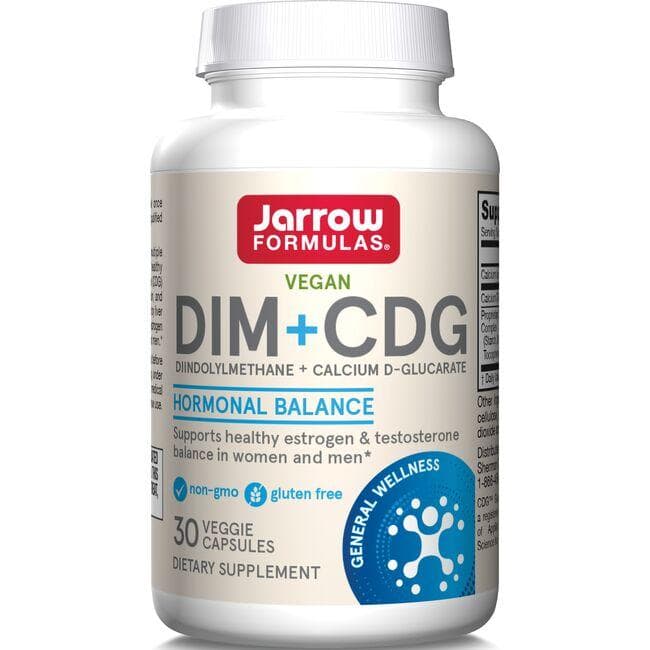 Jarrow Formulas, Inc. Vegan Dim + Cdg Supplement Vitamin | 30 Veg Caps