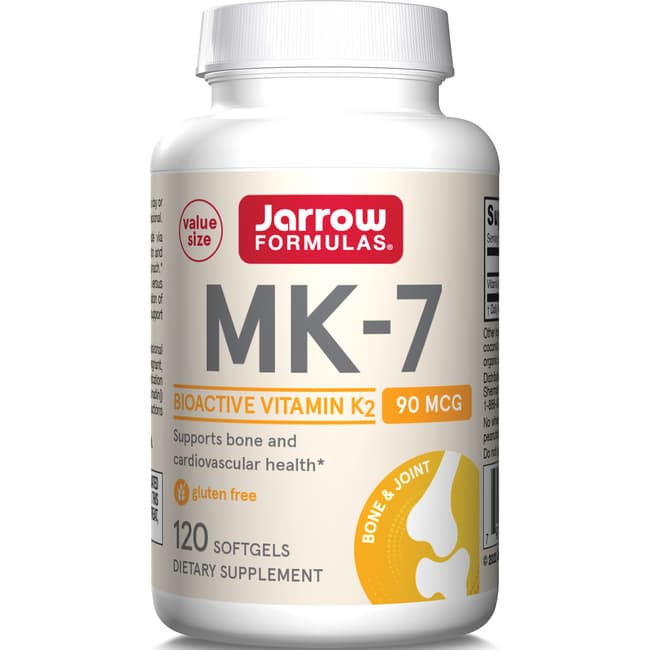 Is Jarrow Formulas A Good Brand Jarrow Formulas Mk7 Promotes Bone Health Soft Gels Capsules, 90mg - 120