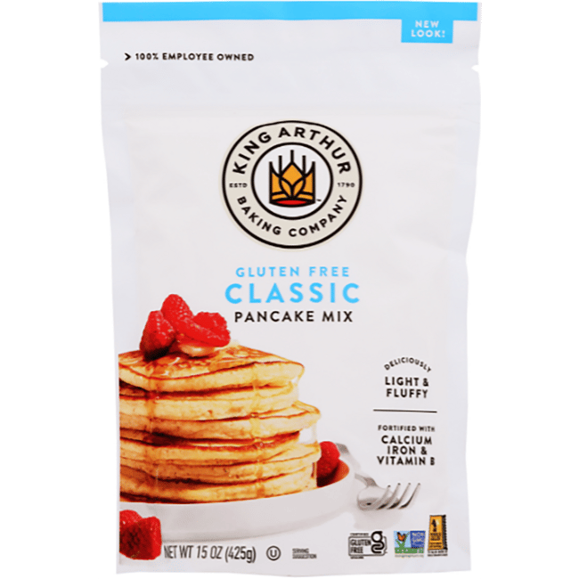 King Arthur Flour Gluten Free Pancake Mix 15 oz (425 grams) Box Swanson®