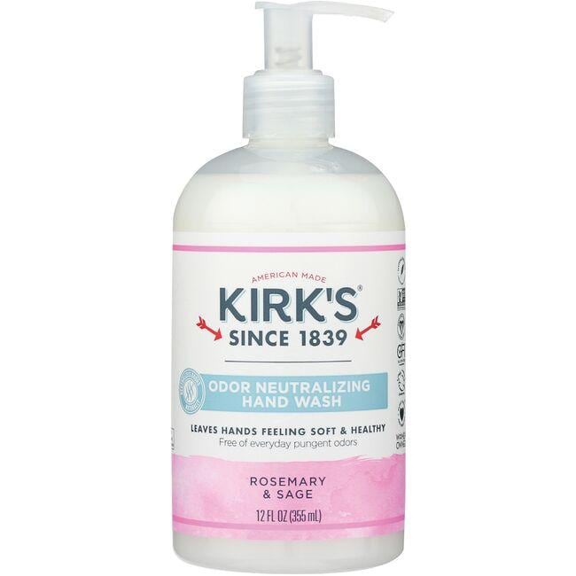 Kirks Odor Neutralizing Hand Soap - Rosemary & Sage 12 oz Liquid