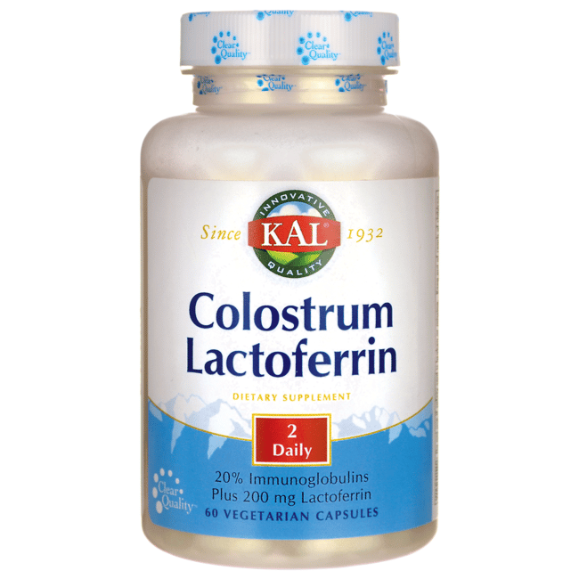 Kal Colostrum Lactoferrin 60 Veg Caps - Swanson Health Products