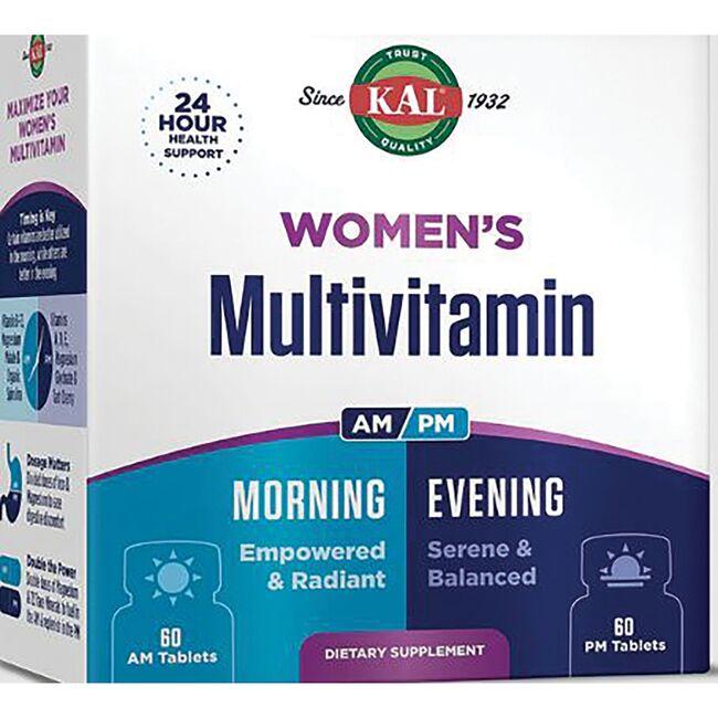 Kal Womens Multivitamin Am/Pm | 120 Tabs