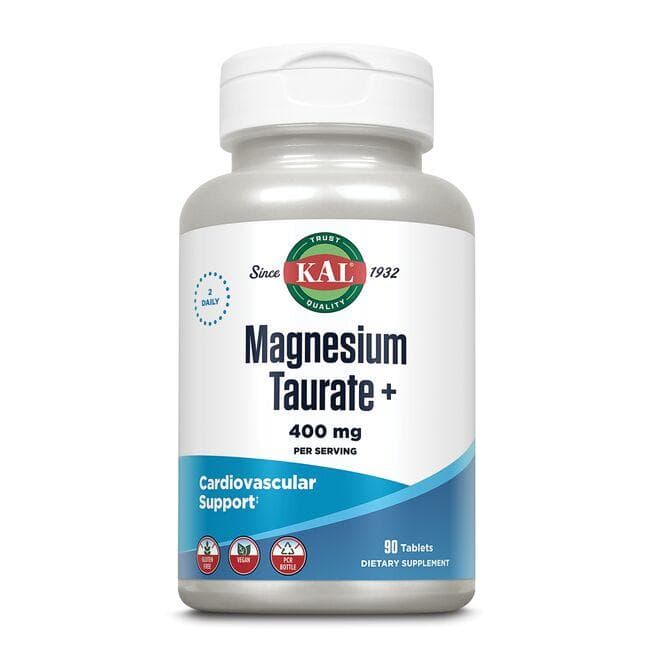 Kal Magnesium Taurate+ Vitamin | 90 Tabs