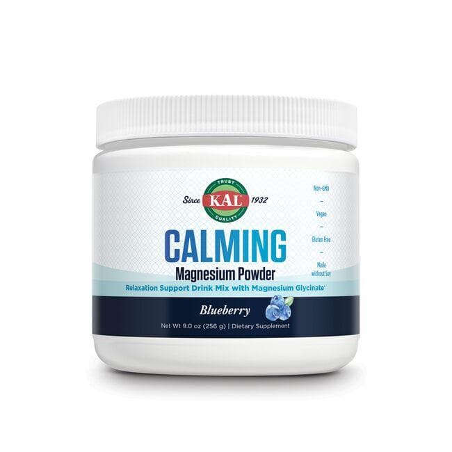 Kal Calming Magnesium Powder - Blueberry | 9 oz Powder
