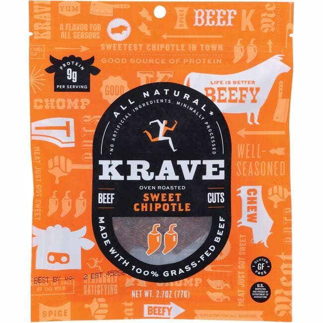 All-Natural Beef Jerky - Sweet Chipotle