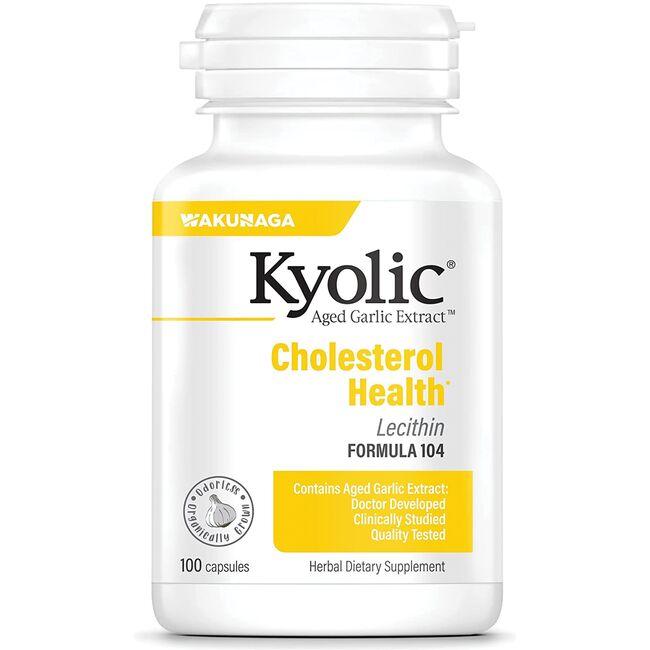 Kyolic Cholesterol with Lecithin Formula 104 Vitamin | 100 Caps