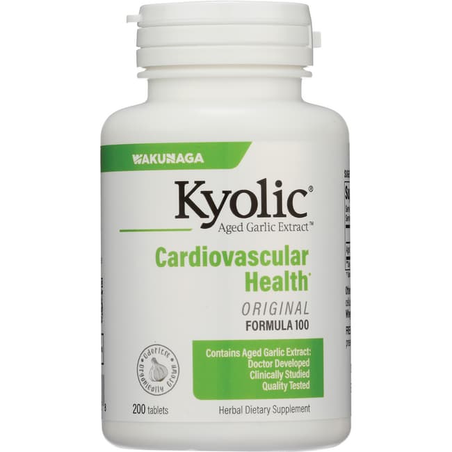 Kyolic Aged Garlic Extract Original Formula 100 200 Tabs Swanson
