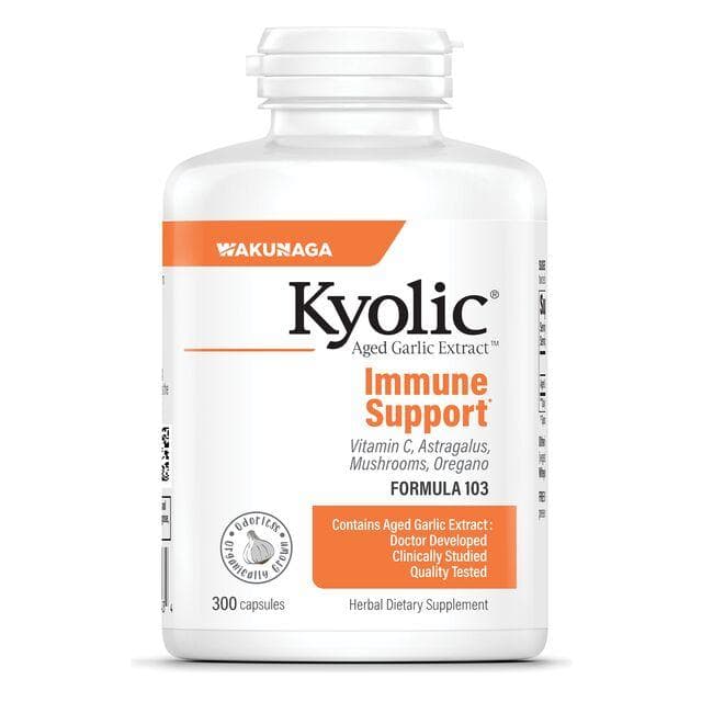 Kyolic Immune Support Formula 103 Supplement Vitamin | 300 Caps