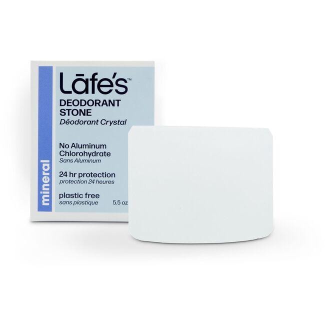 Lafes Mineral Deodorant Stone 5.5 oz Unit