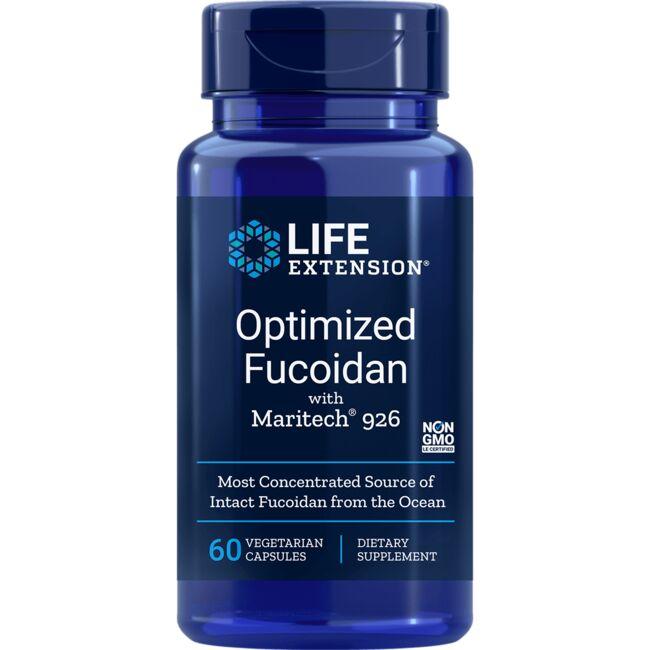 Life Extension Optimized Fucoidan with Maritech 926 Supplement Vitamin | 88.5 mg | 60 Veg Caps