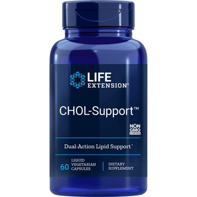Life Extension Chol-Support Vitamin | 60 Liquid Vegcap