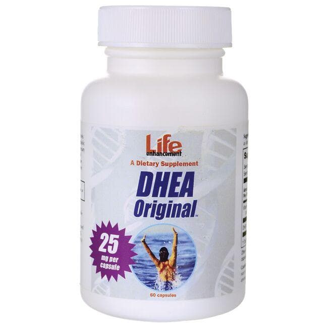 Life Enhancement Dhea Supplement Vitamin | 25 mg | 60 Caps