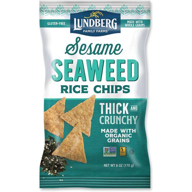 Sesame Seaweed Rice Chips