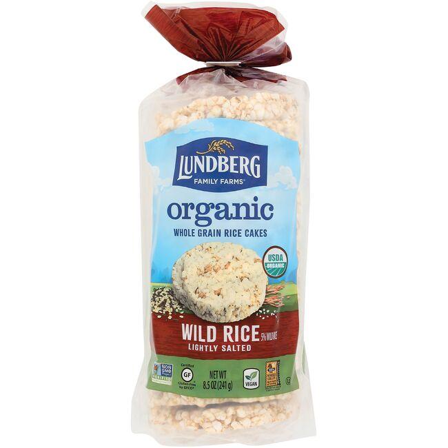 Organic Whole Grain Rice Cakes - Wild Rice