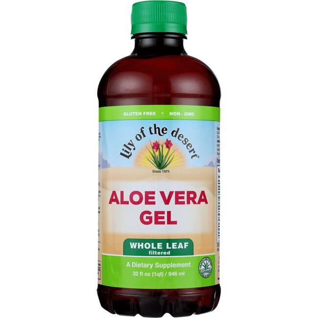 Lily of the Desert Aloe Vera Gel Whole Leaf - Filtered 32 fl oz Liquid