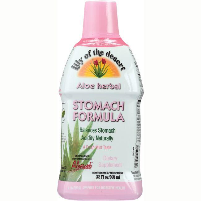 Lily of the Desert Stomach Formula Fresh Mint Vitamin 32 fl oz Liquid