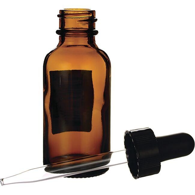 Amber Glass Bottle with Dropper