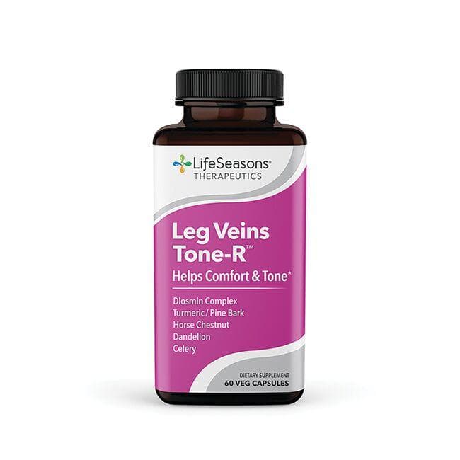 LifeSeasons Leg Veins Tone-R Vitamin | 60 Veg Caps