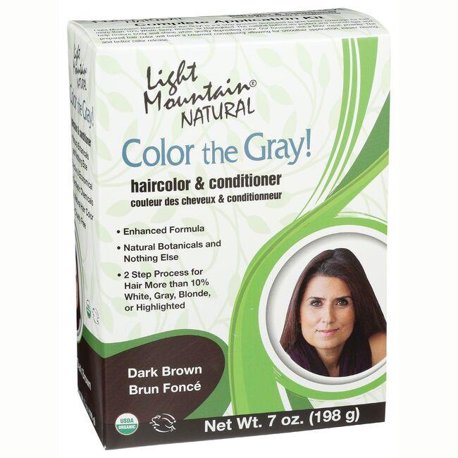 Color the Gray! Dark Brown