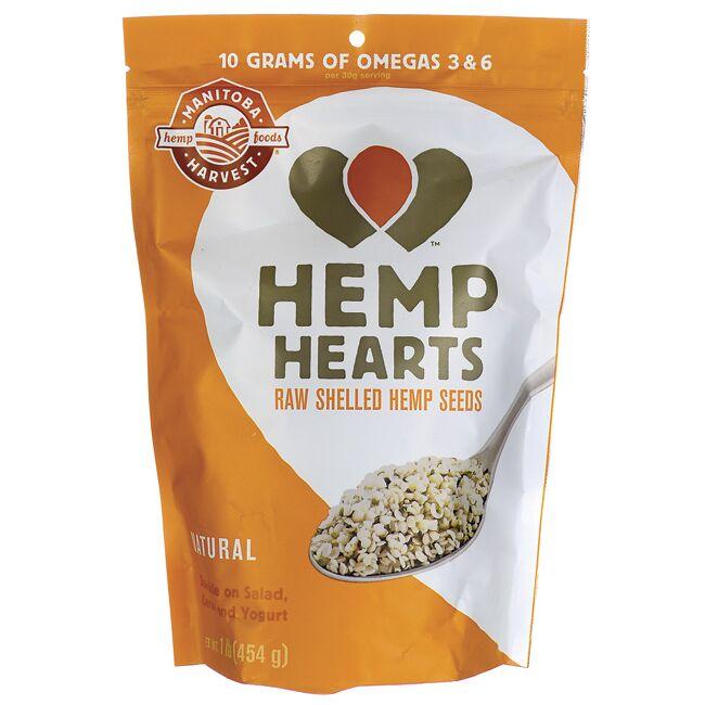 Hemp Hearts Raw Shelled Hemp Seeds - Natural
