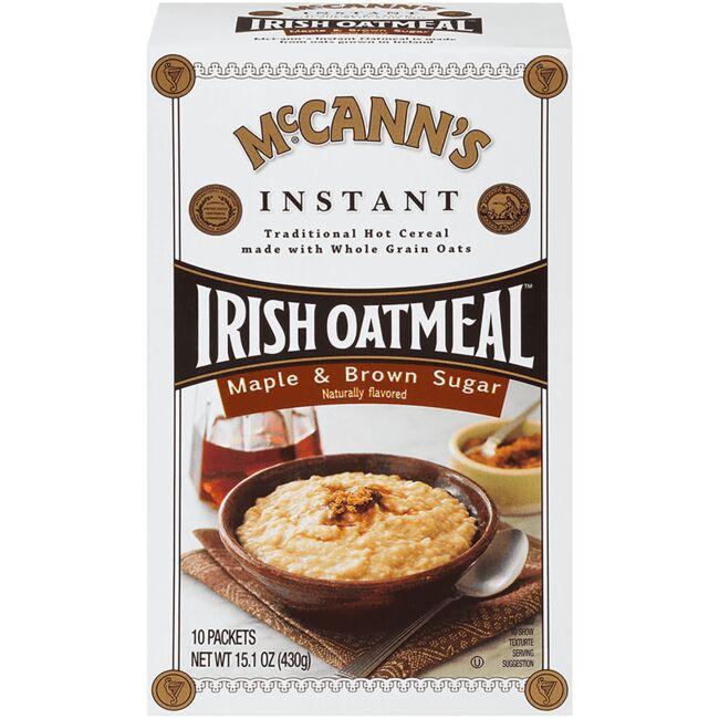 Instant Irish Oatmeal - Maple & Brown Sugar