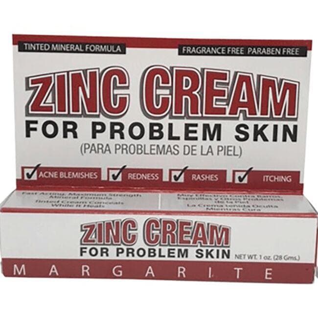 Margarite Cosmetics Zinc Cream for Problem Skin 1 oz Cream Skin Care