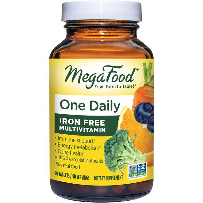 One Daily Iron Free Multivitamin
