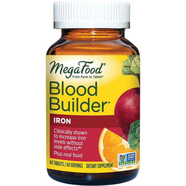 MegaFood Blood Builder - железо 60 таблеток