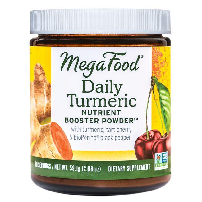 MegaFood Daily Turmeric Nutrient Booster Powder | 2.08 oz Powder
