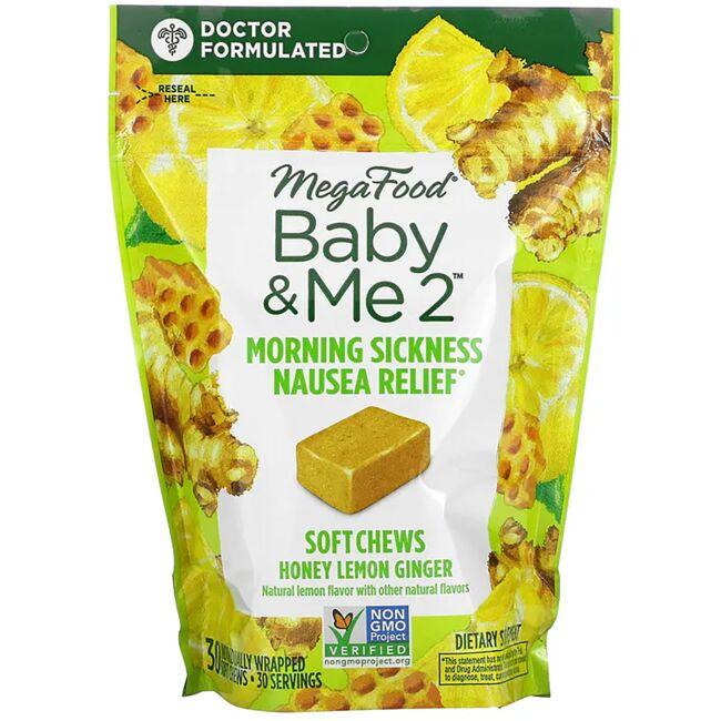 Baby & Me 2 Morning Sickness Nausea Relief - Honey Lemon Ginger