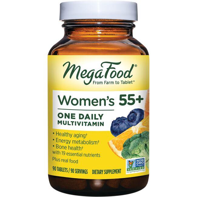 MegaFood Womens 55+ One Daily Multivitamin | 90 Tabs
