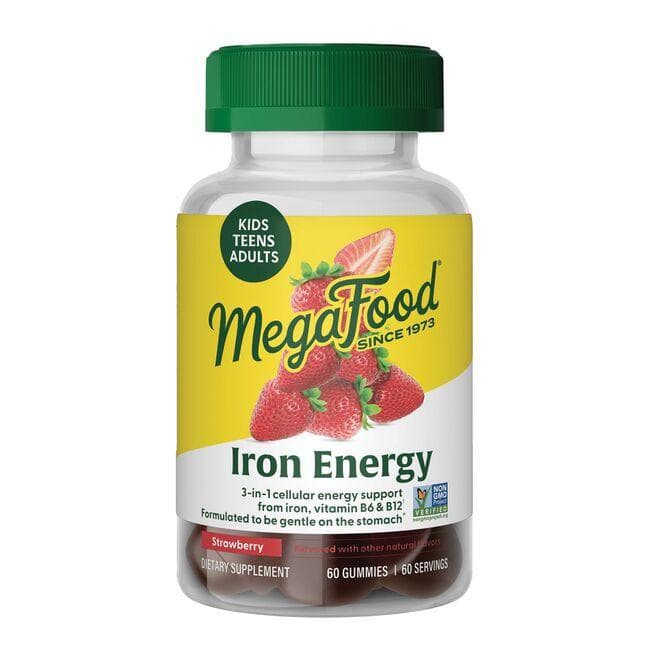 MegaFood Iron Energy Vitamin | 60 Gummies
