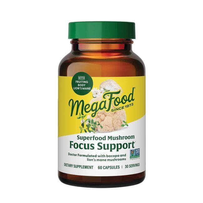 MegaFood Superfood Mushroom Focus Support Vitamin | 60 Caps