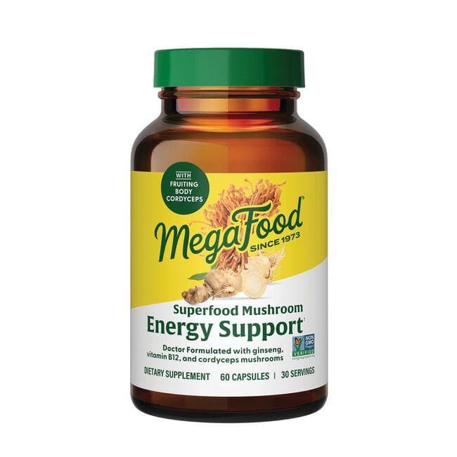 MegaFood Superfood Mushroom Energy Support Vitamin | 60 Caps