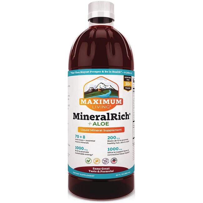 Maximum Living Mineralrich with Aloe Vera Vitamin 32 fl oz Liquid