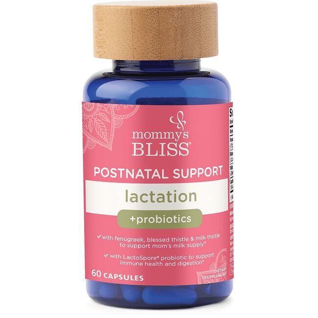 Mommy Bliss Postnatal Support Lactation + Probiotics Vitamin | 60 Caps