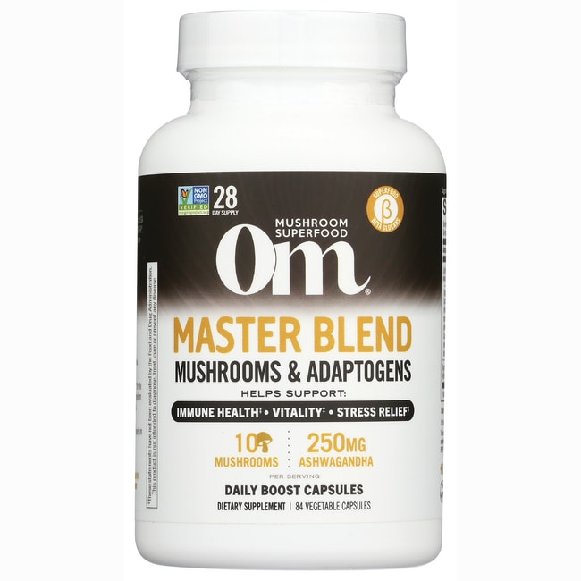 Organic Mushroom Nutrition Mushroom Master Blend 80 растительных капсул