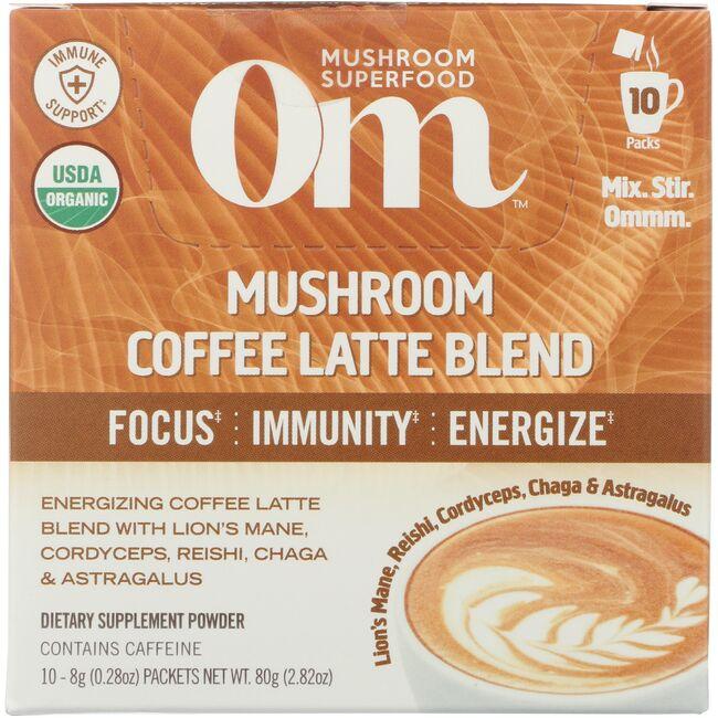 Mushroom Powdered Coffee Latte Blend