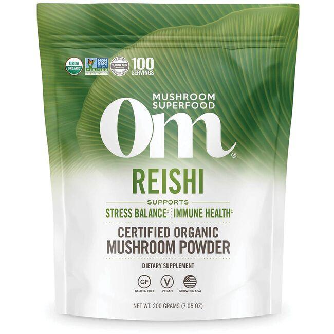 Organic Mushroom Nutrition Reishi Powder | 7.05 oz Powder | Herbs and Supplements
