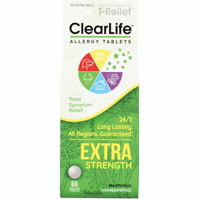 Таблетки от аллергии MediNatura Clearlife 60 таблеток