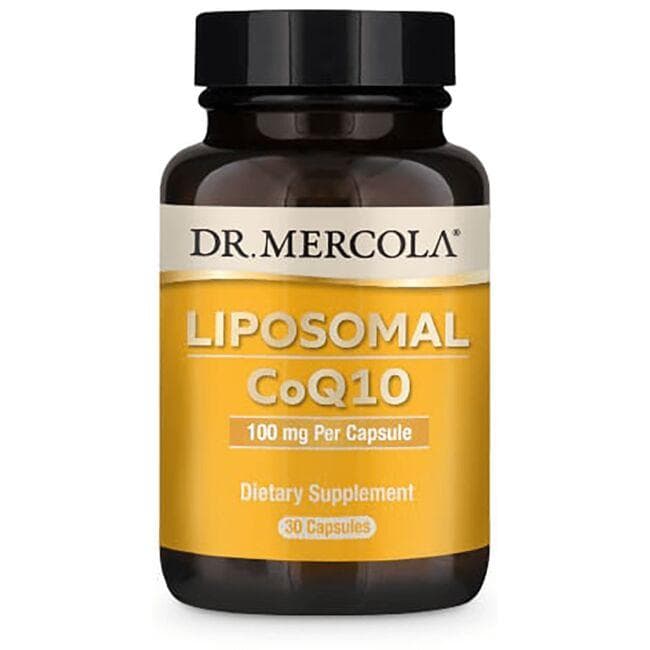 Dr. Mercola Liposomal Coq10 Supplement Vitamin | 100 mg | 30 Caps