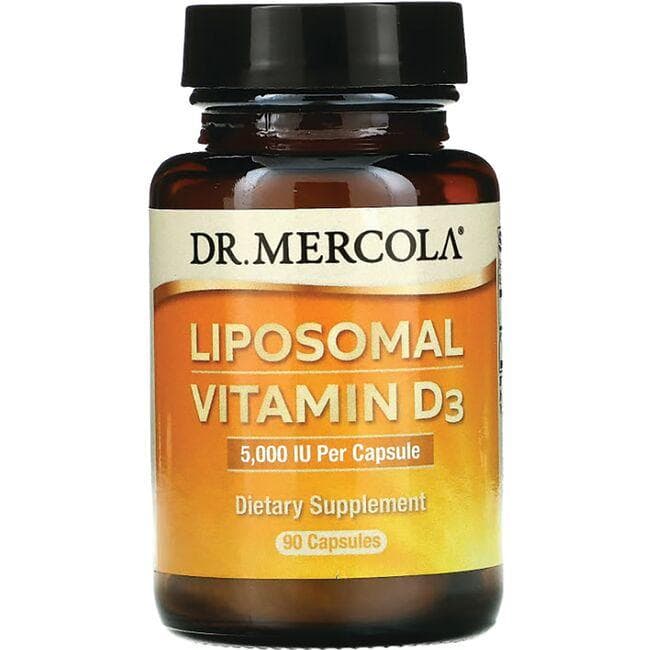 Dr. Mercola Liposomal Vitamin D3 | 5000 Iu | 90 Caps