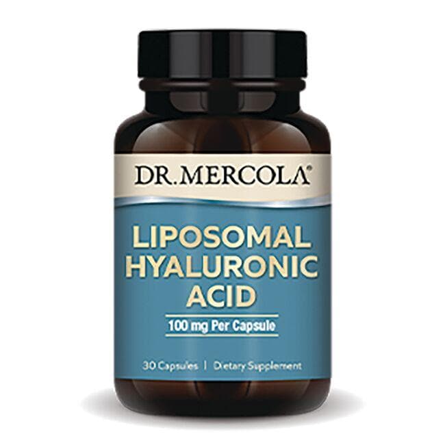 Dr. Mercola Liposomal Hyaluronic Acid Supplement Vitamin | 100 mg | 30 Caps