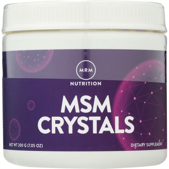 MRM Nutrition Msm Crystals Supplement Vitamin 1000 mg 7.05 oz Crystals