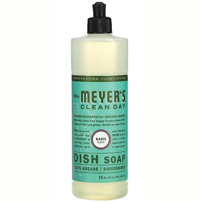 Clean Day Liquid Dish Soap - Basil